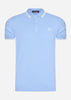 Fred Perry Polo's  Twin tipped fred perry shirt - sky snow 