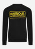 Barbour International Truien  Large logo sweat - black 