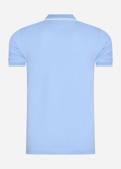 Fred Perry Polo's  Twin tipped fred perry shirt - sky snow 