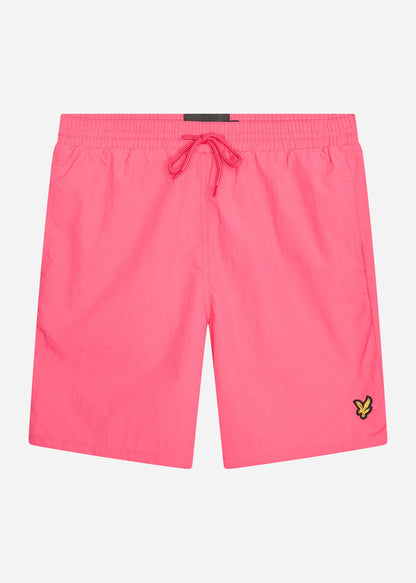 Lyle & Scott Zwembroeken  Plain swimshort - electric pink 