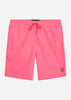 Lyle & Scott Zwembroeken  Plain swimshort - electric pink 