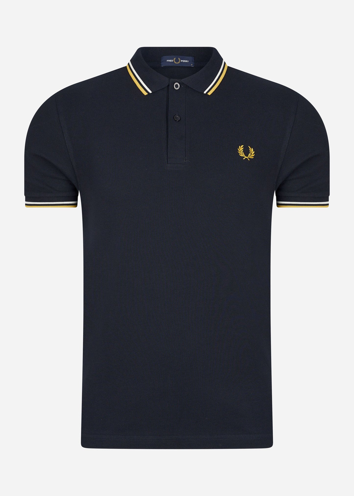 fred perry polo navy ecru 