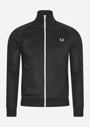 Fred Perry Vesten  Taped track jacket - black 