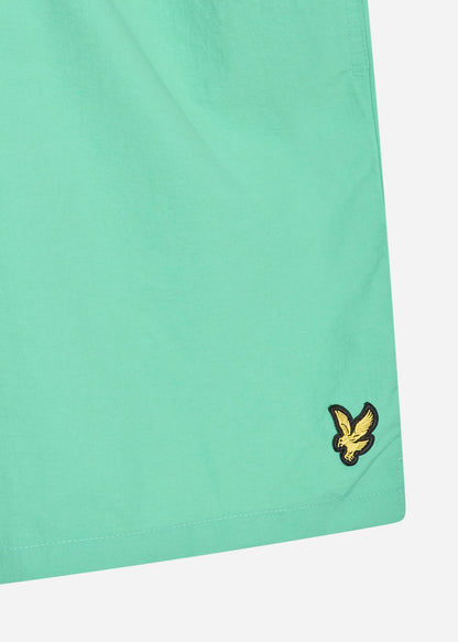 Lyle & Scott Zwembroeken  Plain swimshort - green glaze 