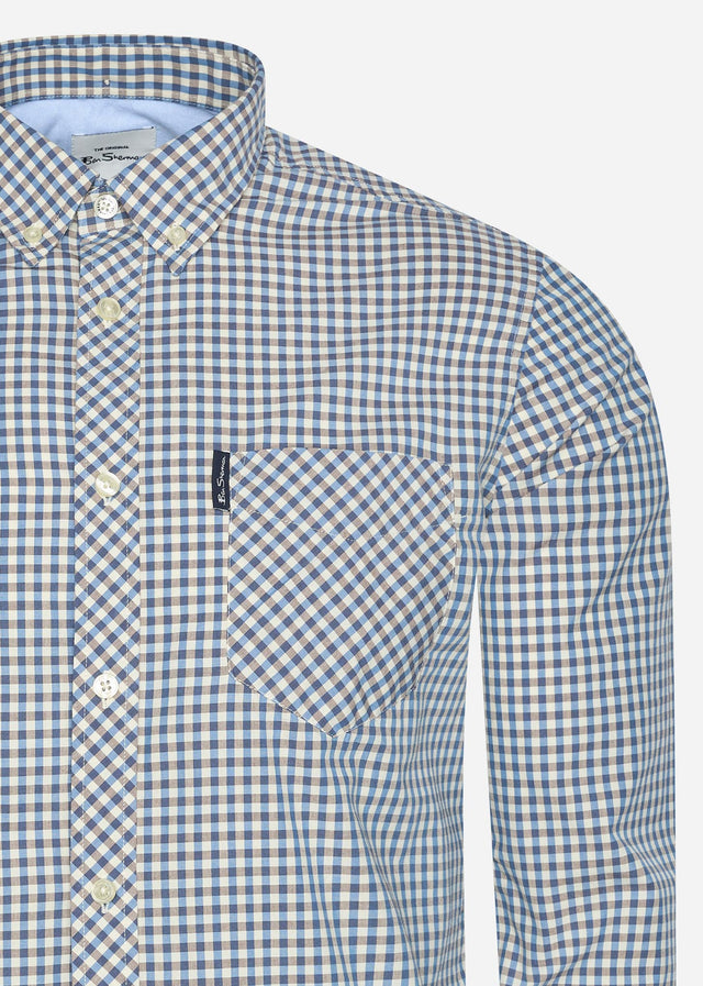 Ben Sherman Shirts  Signature gingham - persian blue 
