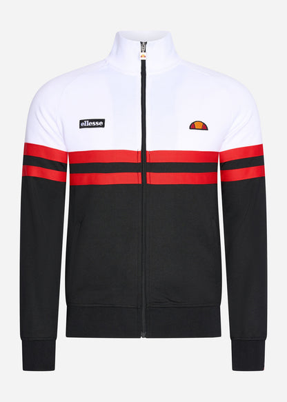 Ellesse Vesten  Rimini track top - black red white 