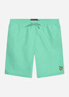 Lyle & Scott Zwembroeken  Plain swimshort - green glaze 