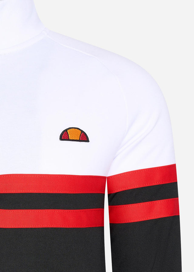 Ellesse Cardigans  Rimini track top - black red white 