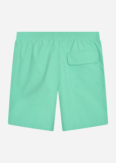 Lyle & Scott Zwembroeken  Plain swimshort - green glaze 