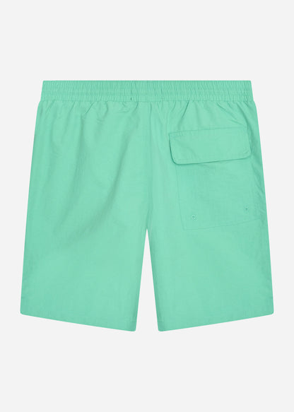 Lyle & Scott Zwembroeken  Plain swimshort - green glaze 