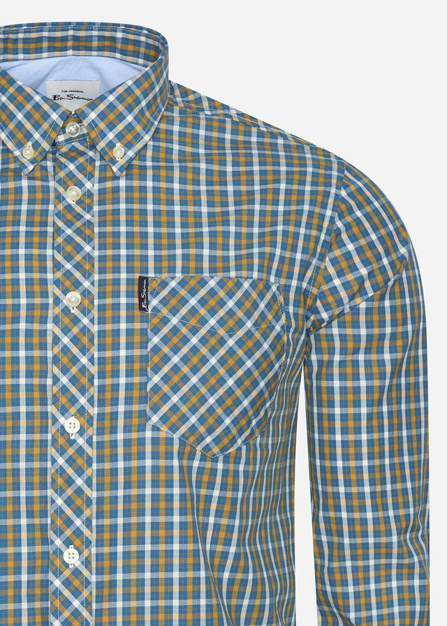 Ben Sherman Shirts  Signature house check - lake 