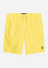 Lyle & Scott Zwembroeken  Plain swimshort - sunshine yellow 