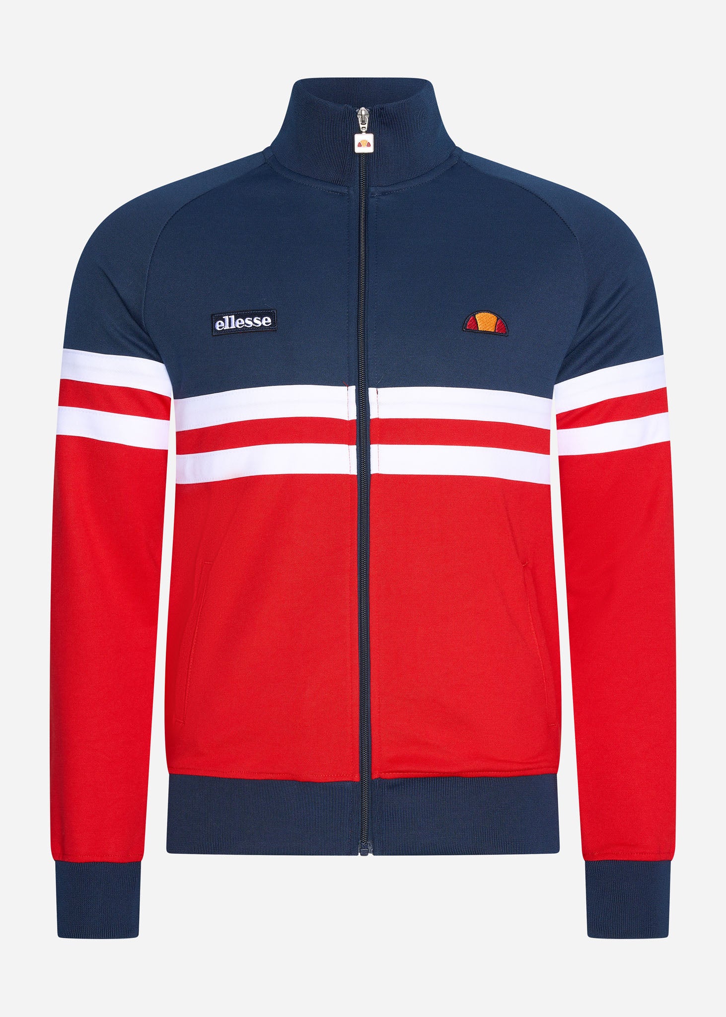 Ellesse Vesten  Rimini track top - navy red white 