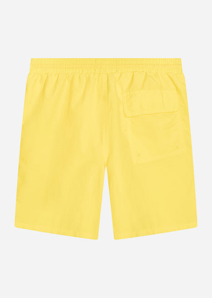 Lyle & Scott Zwembroeken  Plain swimshort - sunshine yellow 