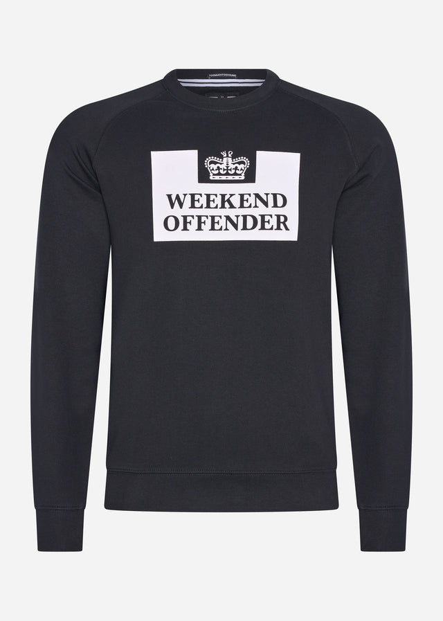 Weekend Offender Sweaters  Penitentiary classic - black 