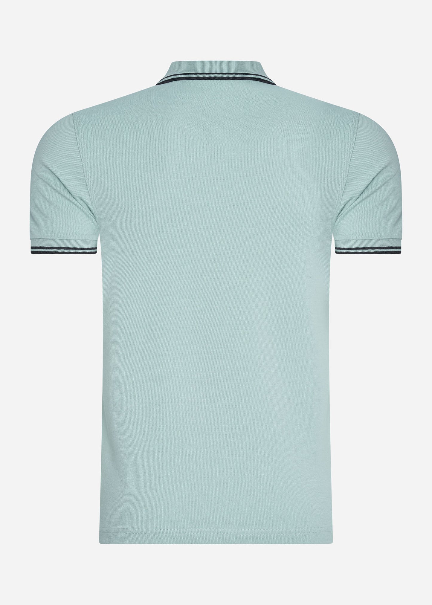 Twin tipped fred perry shirt - silver blue black - Fred Perry