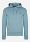 Fred Perry Hoodies  Tipped hooded sweatshirt - ash blue 