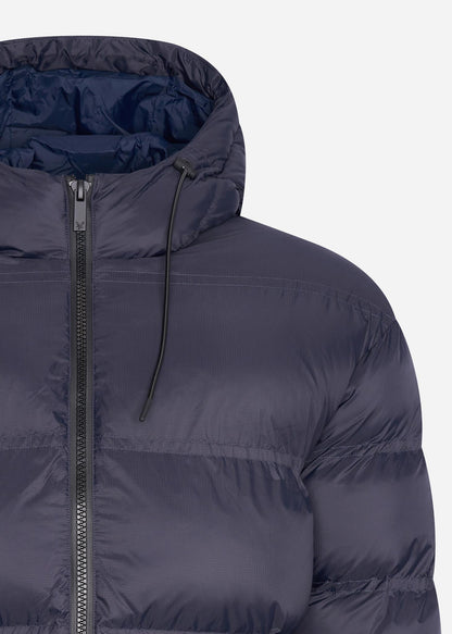 Lyle & Scott Jassen  Sculptural puffer jacket - dark navy 