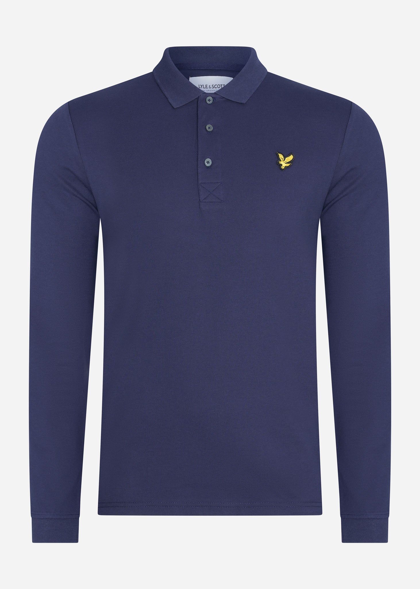 Lyle & Scott Longsleeve Polo's  LS polo shirt - navy 