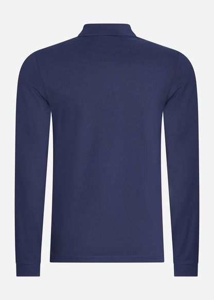 Lyle & Scott Longsleeve Polo's  LS polo shirt - navy 