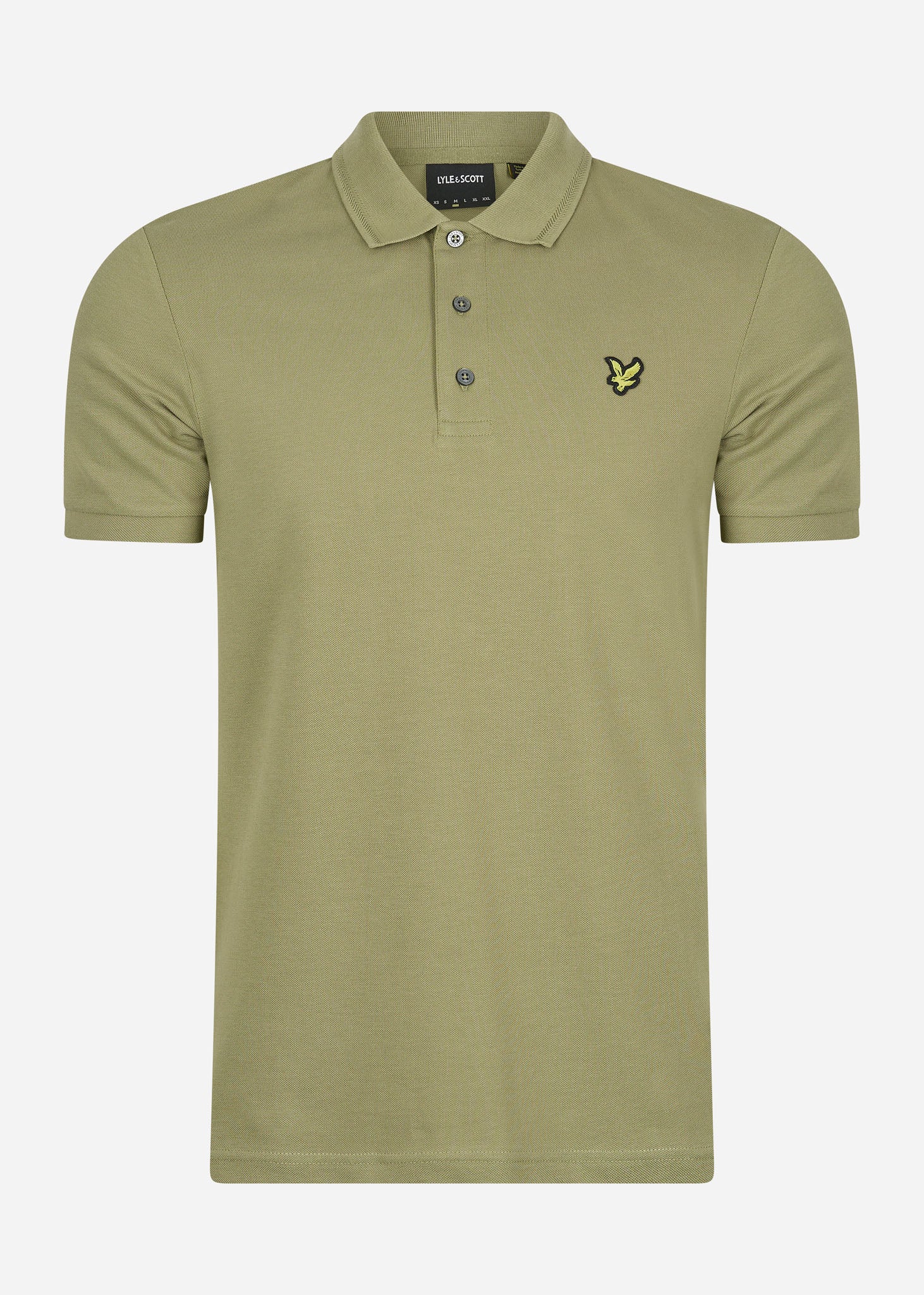 Lyle & Scott Polo's  Crest tipped polo shirt - seaweed 