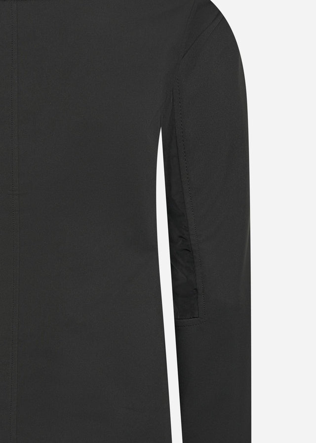 MA.Strum Jackets  Softshell full zip hooded jacket - jet black 