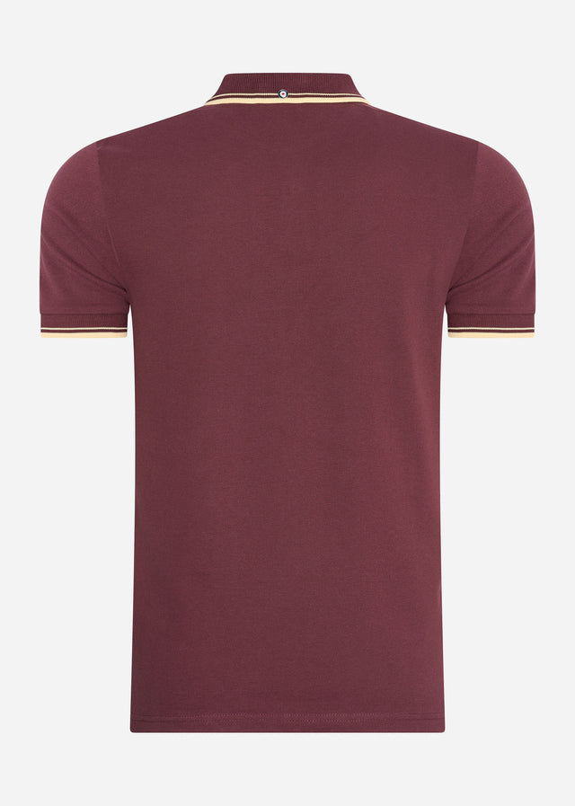 Ben Sherman Polos  Signature polo - aubergine 