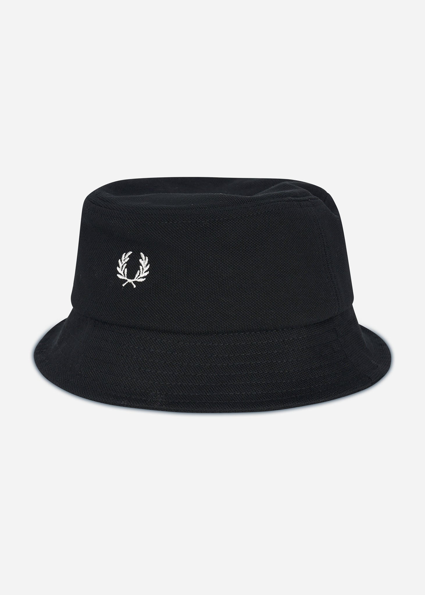 Fred Perry Bucket Hats  Pique bucket hat - black 