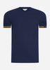 Ben Sherman T-shirts  Pique tee - marine 