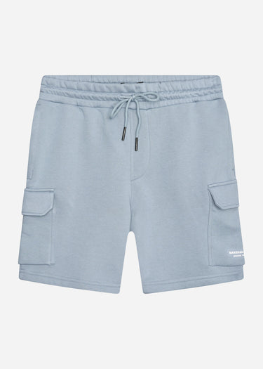 Marshall Artist Korte Broeken  Siren cargo short - flint blue 