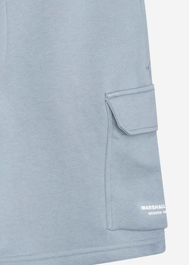 Marshall Artist Korte Broeken  Siren cargo short - flint blue 