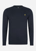 Lyle & Scott Truien  Cotton crew neck jumper - dark navy 