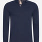 L/S sports polo - navy