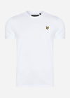 Lyle & Scott T-shirts  Plain t-shirt - white 