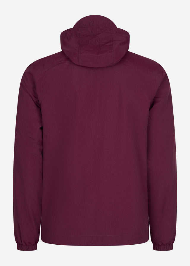 Lyle & Scott Jackets  Zip through hooded jacket - burgundy 