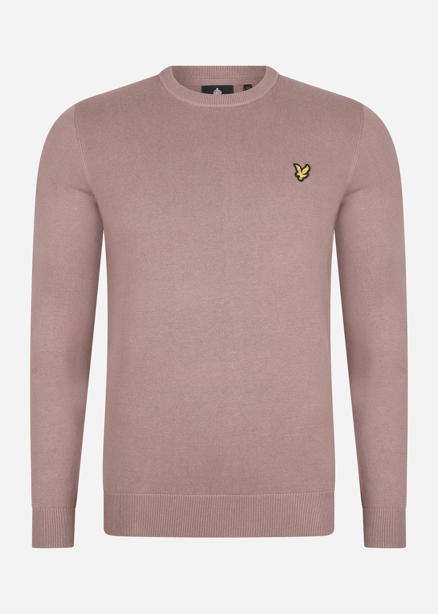 Lyle & Scott Truien  Cotton crew neck jumper - hutton pink 