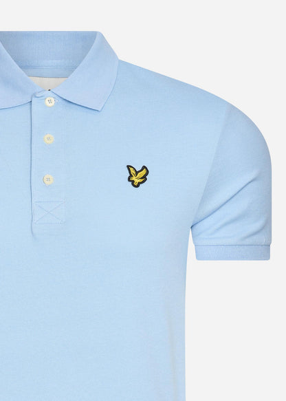 Lyle & Scott Polo's  Plain polo shirt - light blue 