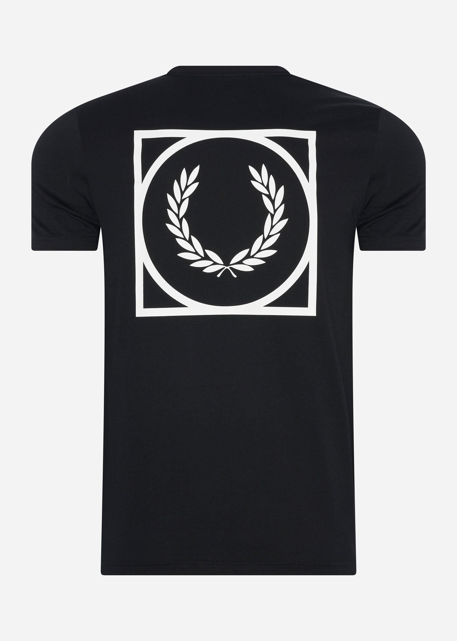 fred perry t-shirt met back print