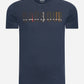 Barbour T-shirts  Wallace tee - navy 