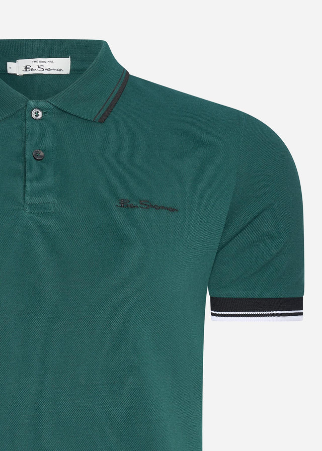 Ben Sherman Polos  Signature polo - ocean green 