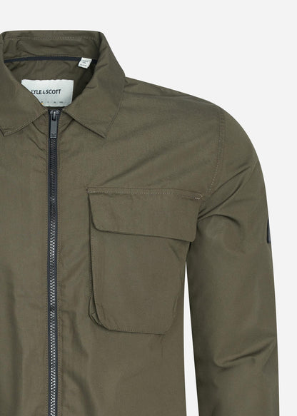 Lyle & Scott Overshirts  Pocket overshirt - olive 