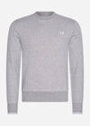 Fred Perry Truien  Crew neck sweatshirt - steel marl 