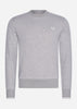 Fred Perry Truien  Crew neck sweatshirt - steel marl 