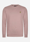 Lyle & Scott Truien  Crew neck sweatshirt - hutton pink 