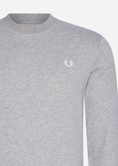 Fred Perry Truien  Crew neck sweatshirt - steel marl 