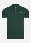 Lyle & Scott Polo's  Plain polo shirt - dark green 