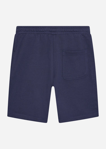 Lyle & Scott Korte Broeken  Sweat short - navy 