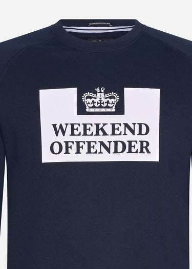 Weekend Offender Truien Penitentiary classic - navy