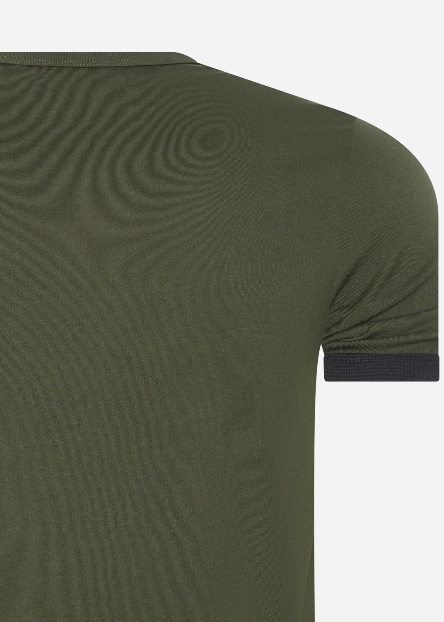 fred perry t-shirt donker groen hunting green