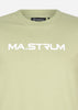 MA.Strum T-shirts  MA.Strum chest print tee - tea 